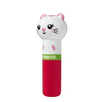 Lip Smacker Lippy Pal Kitten Flavored Lip Balm Watermelon Clear Matte For Kids, Men, Women Stocking Stuffer Christmas Gift