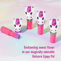 Lip Smacker Lippy Pals Unicorn, Flavored Moisturizing & Smoothing Soft Shine Lip Balm, Hydrating & Protecting Fun Tasty Flavors, Cruelty-Free & Vegan - Unicorn Magic