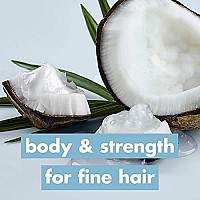 Love Beauty and Planet Volume and Bounty Thickening Shampoo and Conditioner Coconut Water & Mimosa Flower, 2 count For Hair Volume and Fine Hair Care Paraben Free, Silicone Free, and Vegan 13.5 oz