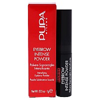 Pupa Milano Eyebrow Intense Powder, 004 Extra Dark, 0