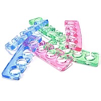 Toe Separators Flexible Soft Silicone Finger Toe Spacers For Nail Polish Pedicure Tools Blue