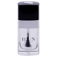 IDUN Minerals Clear Top Coat Nail Polish - 0.37 Oz Vegan