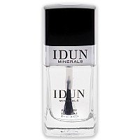 IDUN Minerals Clear Fast Dry Top Coat - Vegan, 0.37 Oz