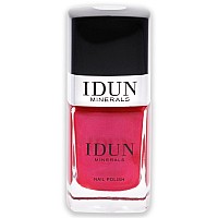 IDUN Minerals Cinnober Nail Polish - Vegan, Long-Wear 0.