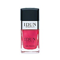 IDUN Minerals Cinnober Nail Polish - Vegan, Long-Wear 0.