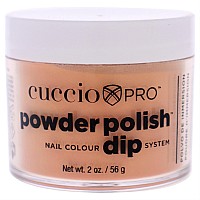 Cuccio Colour Powder Nail Polish, Tangerine Orange, 1.6 Oz