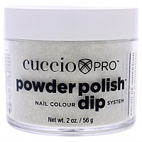 Cuccio Gold Glitter Nail Polish - Highly Pigmented 1.6 Oz