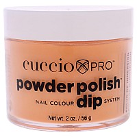 Cuccio Colour Powder Nail Polish - Carrot Orange - 1.6 Oz