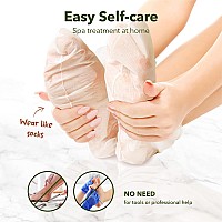 Purederm Shiny Soft Foot Peeling Mask 6 Pack For Smooth And Moist Baby Skin With Exfoliating Peel Off Calluses Dry Skin