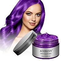 Temporary Hair Color Wax Dyehair Spray Color Natural Hair Wax Color Kids Temporay Hair Wax Dye Ash For Halloween Cosplaypart