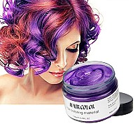 Temporary Hair Color Wax Dyehair Spray Color Natural Hair Wax Color Kids Temporay Hair Wax Dye Ash For Halloween Cosplaypart