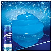 Gillette Series Sensitive Cool Shaving Gel, 7 oz, Pack of 12