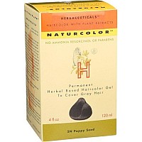 Naturcolor Haircolor Poppy Seed Hair Dye 4 Fl Oz 2N