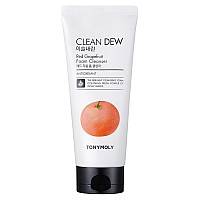 TONYMOLY Clean Dew Foam Cleanser, Red Grapefruit, 6 Fl Oz