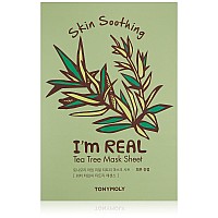 Tonymoly Im Real Tea Tree Sheet Mask 10 Count