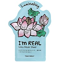 Tonymoly Im Real Radiance Sheet Mask 5 Count Hydrates And Moisturizes Face