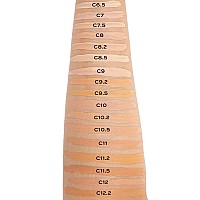 Makeup Revolution Conceal & Define Concealer, Full Coverage Makeup Concealer, Matte Finish & Long Wear, For Medium or Tan Skin Tones, Vegan, C10, 4ml