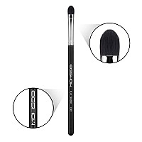 Professional Shader Eyeshadow Brush Eigshowpro All Over Short Shader Eye Makeup Brush With Dense Rounded Natural Hair Bristles