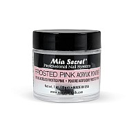 Mia Secret Frosted Pink Acrylic Powder 1Oz