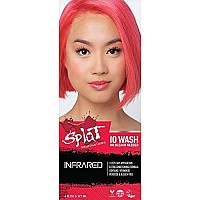 Splat Infrared Red 10 Wash No Bleach Temporary Semipermanent Hair Dye