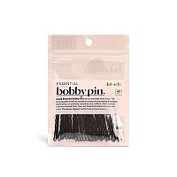 Kitsch Mini Bobby Pins Hair Pins For Women Hair Small Bobby Pin For Thin Thick Hair Bobby Pins Black For Styling Secti