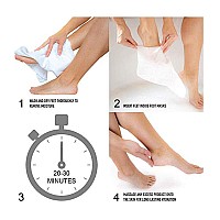 Pure Radiance By Cala Moisturizing Foot Masks 3 Pairs