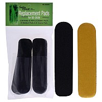 Burmax Satin Edge Replacement Pads for Stainless Steel Foot File