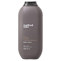 Method Men Body Wash, cedar + cypress, Paraben and Phthalate Free, 18 fl oz (Pack of 1)