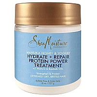 Shea Moisture Manuka Honey & Yogurt Hydrate + Repair Protein??ower??reatment,??air Mask,??eep Conditioner??nd Hair Treatment,?? oz