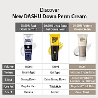 DASHU Premium Fast Down Perm 3.5oz - Instant Down Perm, Shine & Elasticity