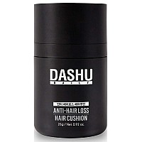 DASHU Daily Anti-Hair Loss Hair Cushion Black .92oz - Thick & Full Looking Hair, Safe from Sweating & Raining