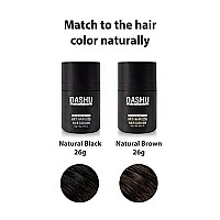 DASHU Daily Anti-Hair Loss Hair Cushion Black .92oz - Thick & Full Looking Hair, Safe from Sweating & Raining