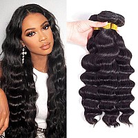 12A Loose Wave Bundles Human Hair 12 14 16 300G 100 Unprocessed Brazilian Virgin Hair Loose Deep Wave Human Hair Weave Bundl