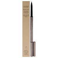 Delilah Retractable Eyebrow Pencil Brush, Ash, 0.002 oz