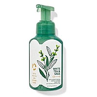 Bath and Body Works Gentle Foaming Hand Soap, White Tea and Sage 8.75 Ounce (2-Pack) with Ginseng Extracts