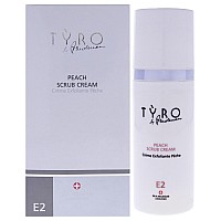 TYRO Peach Face Cream Scrub - 1.69 Oz - Soft Skin &