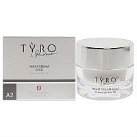 Tyro Night Cream Gold 1.69 oz for Unisex - White Cream