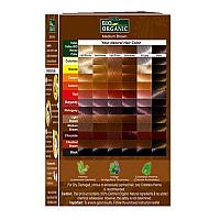 Indus Valley Bio Organic Natural Henna Hair Color For Gray Hair Coverage And Hair Dye Medium Brown 100Gm