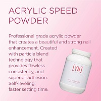 Young Nails Acrylic Speed Powder Selfleveling Acrylic Nail Powder Clear Nude Pink White Acrylic Powder For Nail Extenstion