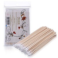 500 Count 4 Inch Pointed Cotton Swabs Precision Microblading Cotton Tipped Applicator Tattoo Permanent Supplies