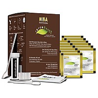 Mina Ibrow Hair Color Refill Pack Medium Brownnatural Spot Coloring And Professional Hair Tinting Powder Water And Smudge Proo