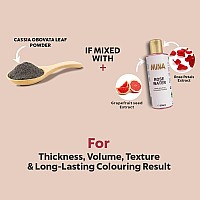 Mina Ibrow Hair Color Refill Pack Medium Brownnatural Spot Coloring And Professional Hair Tinting Powder Water And Smudge Proo