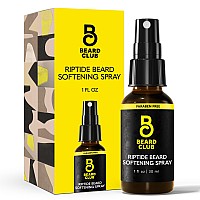 Riptide Beard Softening Spray By Beard Club Nourishing Styling Formula For Enhanced Beard Growth Softness Shine Enriche