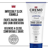 Cremo Barber Grade Cooling Shave Cream Astonishingly Superior Ultraslick Shaving Cream Fights Nicks Cuts And Razor Burn 6 Fl