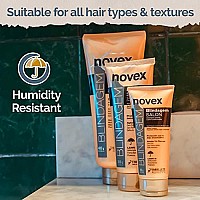 Novex Blindagem Thermal Protector Leave In - Heat Protectant - Smoothes The Hair By Controlling Excessive Frizz- Reconstructs The Hair Fiber - Long Lasting Effect - (200G/7.0Oz)