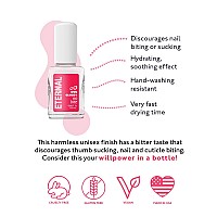 Eternal Nail Biting Stop The Bite Nail Polish Bite Stopper Base Top Coat With Quick Acting Bitter Formula To Stop Biting N