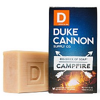 Duke Cannon Supply Co Big Brick Of Soap Bar For Men Campfire Warm Slightly Smoky Scent Multipack Superior Grade Extra La