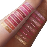 Aromi Metallic Liquid Lipstick Rosy Peach Lip Color With Shimmery Finish Vegan Crueltyfree Longlasting And Smudge Proof