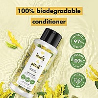 Love Beauty and Planet 100% Biodegradable Conditioner Hair Repair Treatment for Split Ends Coconut Oil & Ylang Ylang Paraben-Free, Silicon-Free and Vegan Hair Care 13.5 oz