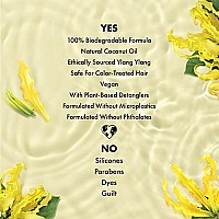 Love Beauty and Planet 100% Biodegradable Conditioner Hair Repair Treatment for Split Ends Coconut Oil & Ylang Ylang Paraben-Free, Silicon-Free and Vegan Hair Care 13.5 oz